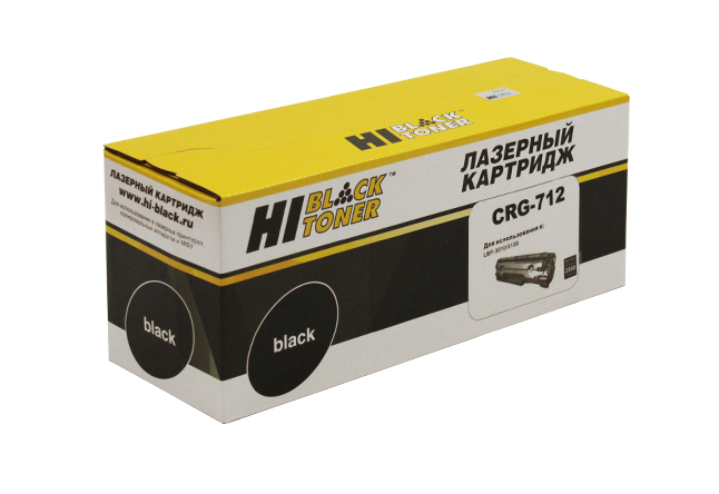 Картридж Hi-Black (HB-№712) для Canon LBP-3010/3100, 2K - купить с доставкой по России