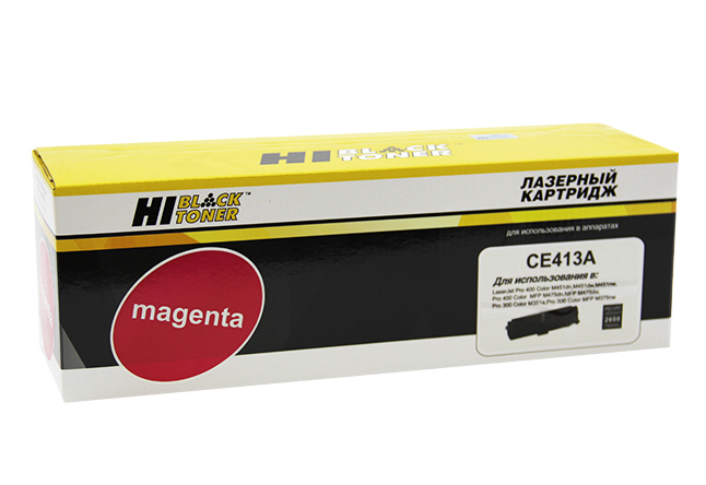 Картридж Hi-Black (HB-CE413A) для HP CLJ Pro300 Color M351/M375/Pro400 M451/M475, M, 2,6K - купить с доставкой по России