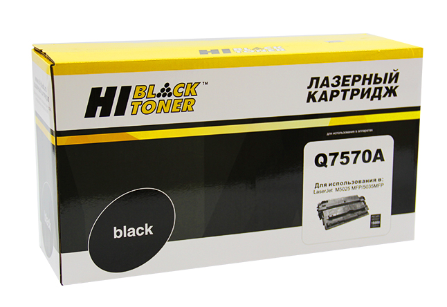 Картридж Hi-Black (HB-Q7570A) для HP LJ M5025/M5035, 15K - купить с доставкой по России