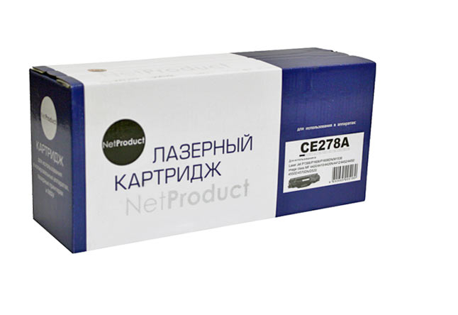 Картридж NetProduct (N-CE278A) для HP LJ Pro P1566/P1606dn/M1536dnf, 2,1K