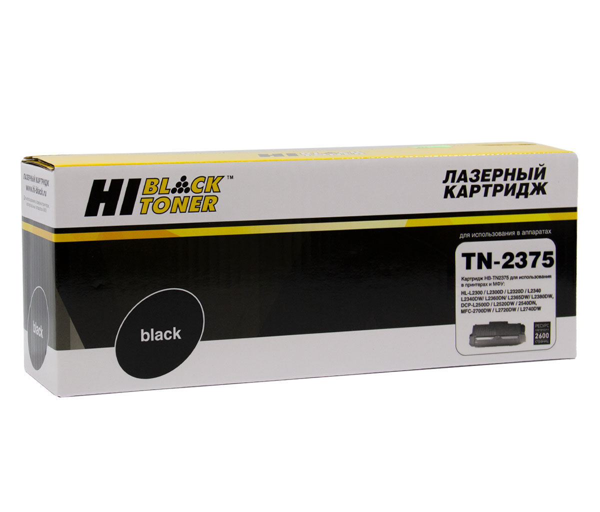 Тонер-картридж Hi-Black (HB-TN-2375/TN-2335) для Brother HL-L2300/2305/2320/2340/2360,2,6K