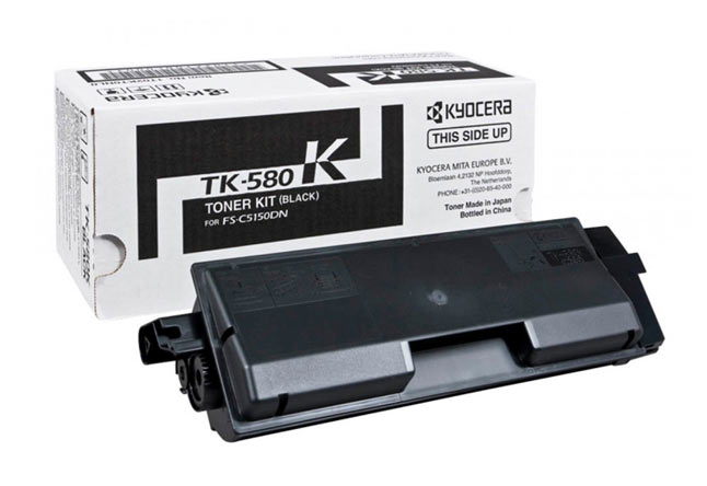 Картридж TK-580K Kyocera FS-C5150DN, 3,5К (O) чёрный 1T02KT0NL0 - купить с доставкой по России