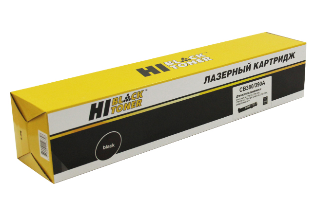 Тонер-картридж Hi-Black (HB-CB380A/CB390A) для HP CLJ CP6015dn/CM6030, Bk, 16,5K/19,5K