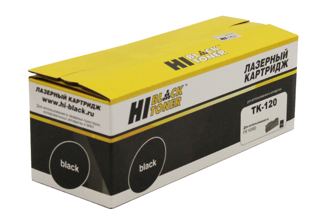 Тонер-картридж Hi-Black (HB-TK-120) для Kyocera FS-1030D/DN, 7,2K - купить с доставкой по России