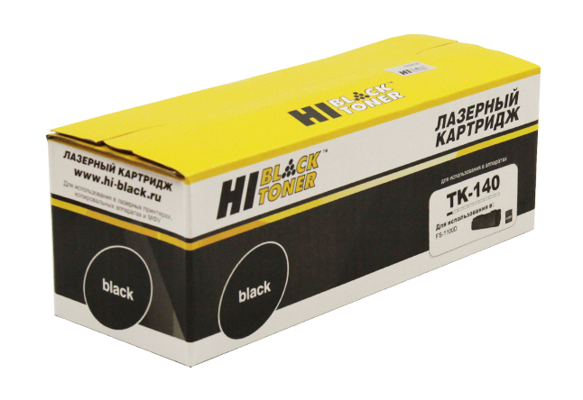Тонер-картридж Hi-Black (HB-TK-140) для Kyocera FS-1100, 4K - купить с доставкой по России
