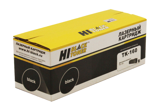 Тонер-картридж Hi-Black (HB-TK-160) для Kyocera FS-1120D/ECOSYS P2035d, 2,5K - купить с доставкой по России