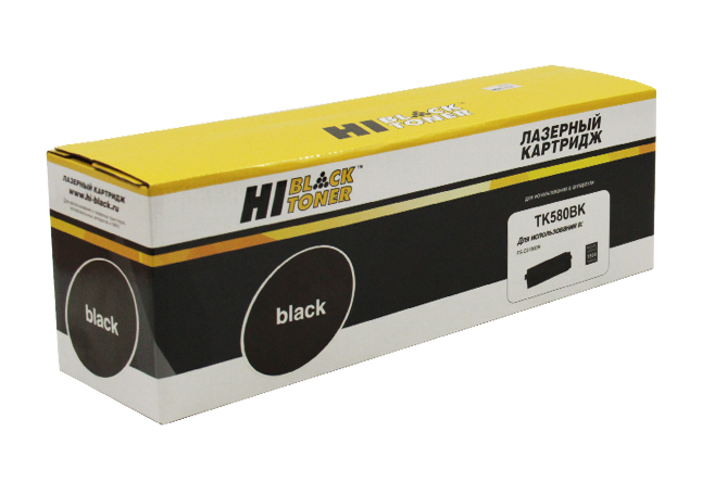 Тонер-картридж Hi-Black (HB-TK-580Bk) для KyoceraFS-C5150DN/ECOSYS P6021, Bk, 3,5K - купить с доставкой по России