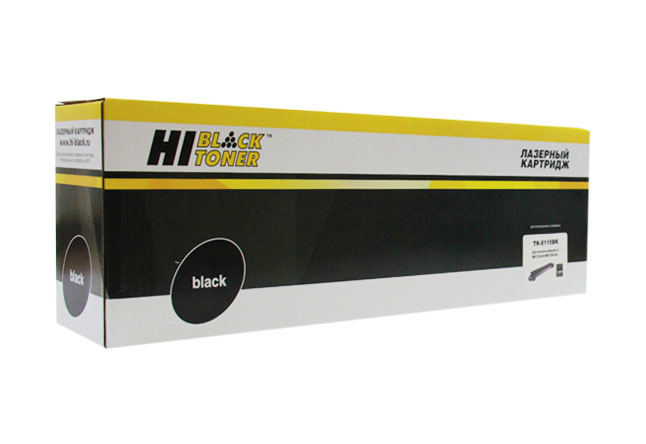 Тонер-картридж Hi-Black (HB-TK-8115BK) для Kyocera Ecosys M8124cidn/M8130cidn, Bk,12K - купить с доставкой по России
