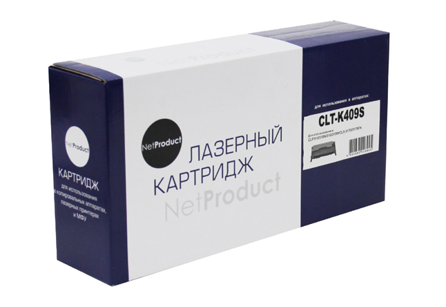 Тонер-картридж NetProduct (N-CLT-K409S) для Samsung CLP-310/315/CLX-3170fn/3175, Bk, 1,5K - купить с доставкой по России