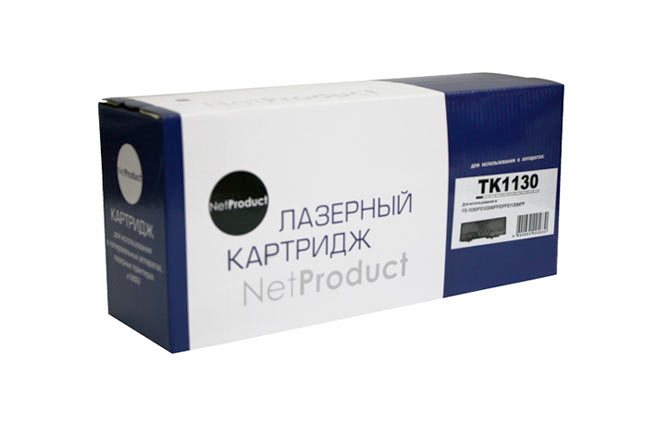 Тонер-картридж NetProduct (N-TK-1130) для Kyocera FS-1030MFP/DP/1130MFP, 3K - купить с доставкой по России