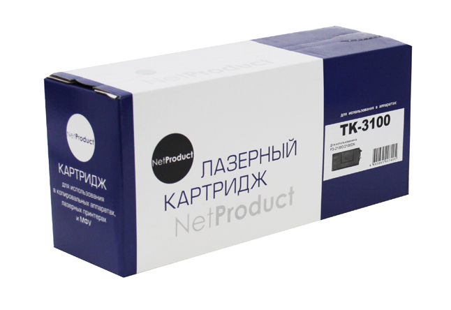 Тонер-картридж NetProduct (N-TK-3100) для Kyocera FS-2100D/DN/ECOSYS M3040dn, 12,5K - купить с доставкой по России