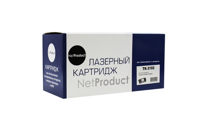 Тонер-картридж NetProduct (N-TK-3160) для Kyocera P3045dn/P3050dn/P3055dn, 12,5K, с/ч - купить с доставкой по России