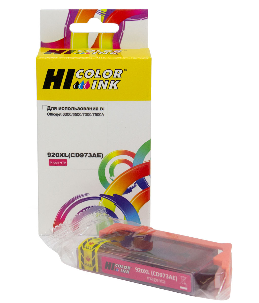 Картридж Hi-Black (HB-CD973AE) для HP Officejet 6000/6500/7000, №920XL, M