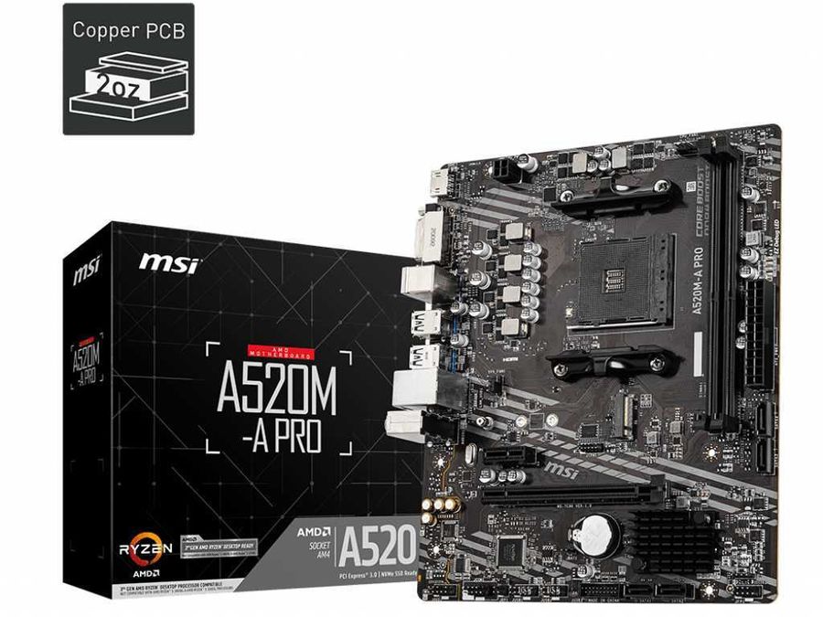 Материнская плата MSI A520M-A PRO 