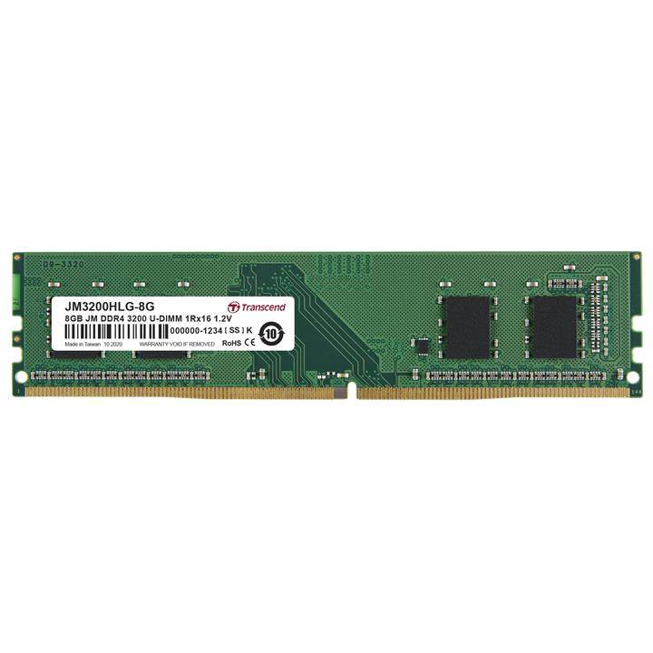 Модуль памяти Transcend 8GB U-DIMM DDR4, 3200МГц, 1Rx16 CL22 1.2V