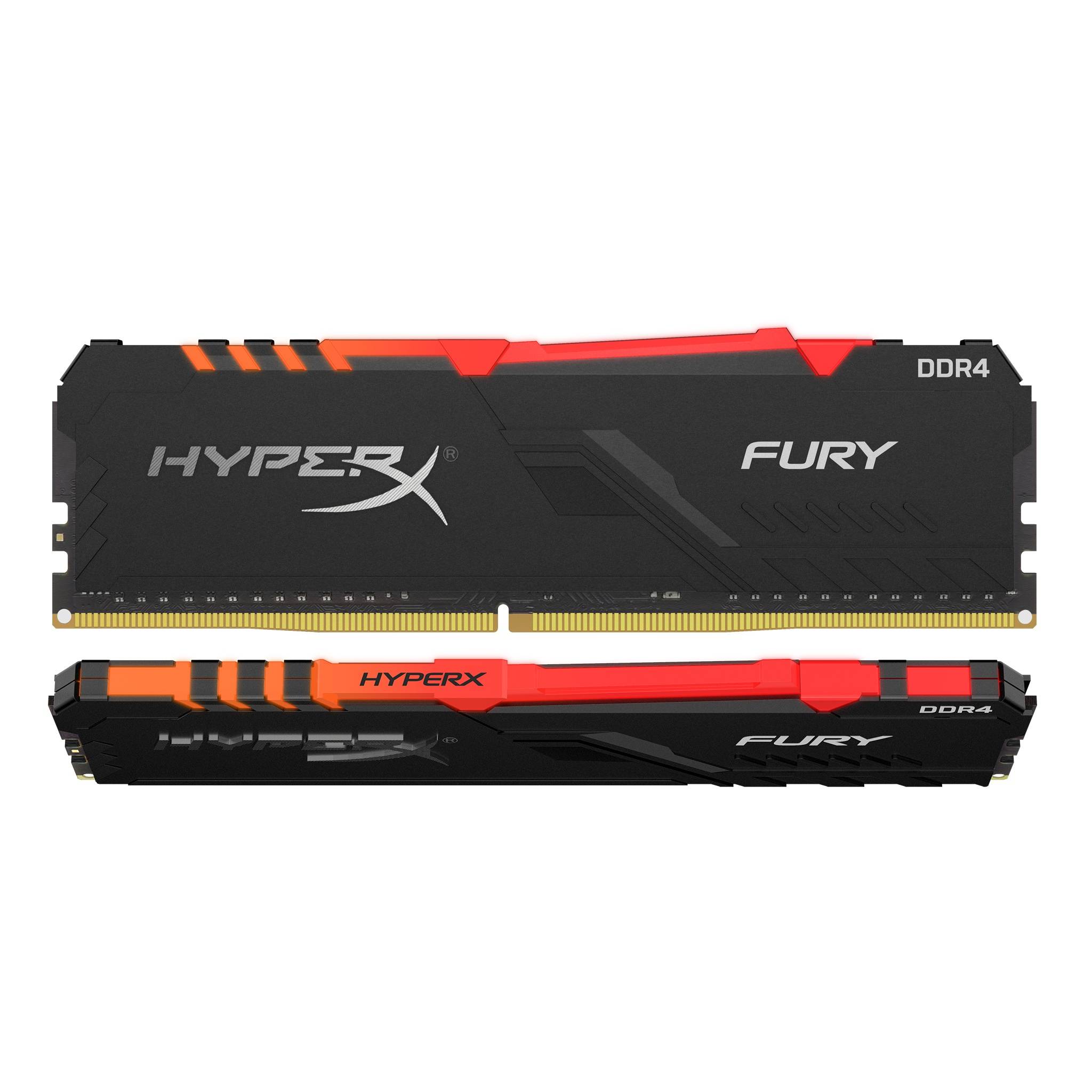 Модуль памяти Kingston 16GB 3466МГц DDR4 CL16 DIMM (2х8Гб) HyperX FURY RGB