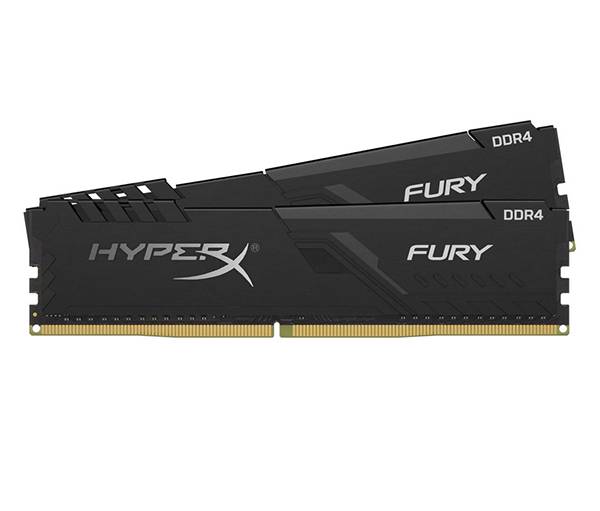 Модуль памяти Kingston 32GB 2666МГц DDR4 CL16 DIMM (Kit Of 2) HyperX FURY Black