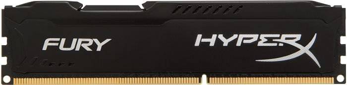 Модуль памяти Kingston 4GB 1600МГц DDR3 CL10 DIMM HyperX FURY Black 1.5V