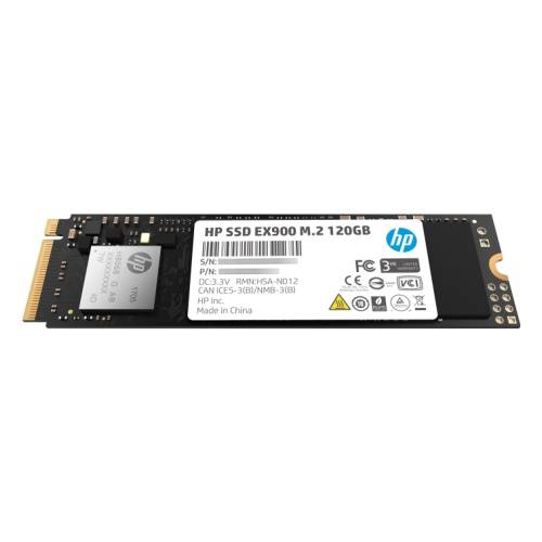 Твердотельный диск 120GB HP EX900 M.2, NVMe 3D TLC [R/W — 1900/650 MB/s]