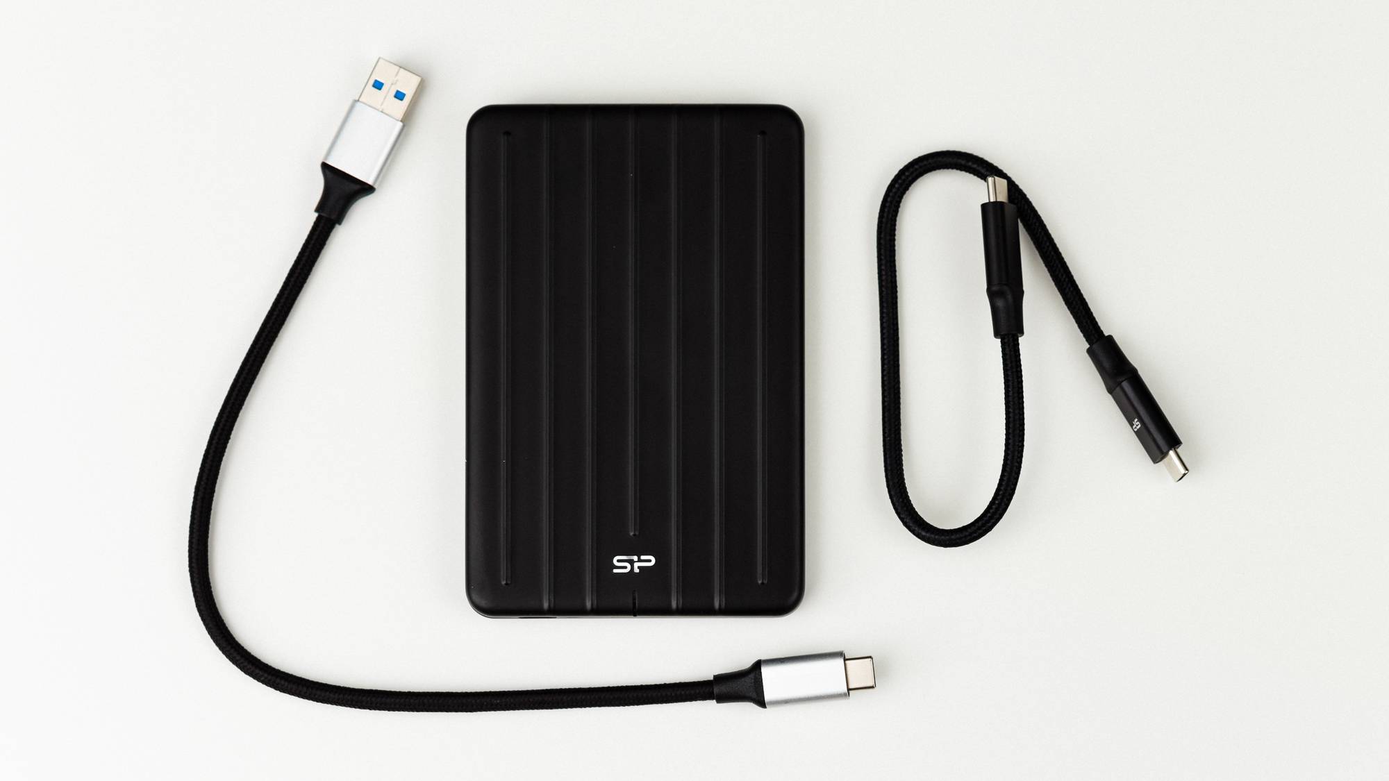 Твердотельный диск 2TB Silicon Power Bolt B75 Pro, External, Type-C [R/W — 520/420 MB/s] Алюминий/Черный