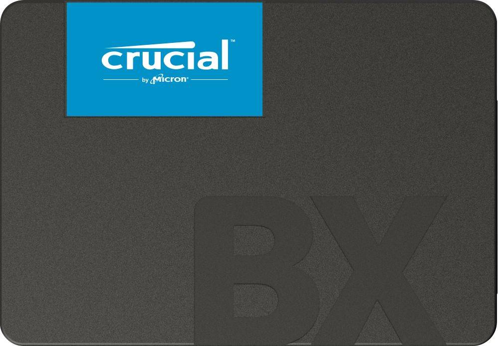 Твердотельный диск 240GB Crucial BX500 , 2.5″, SATA III [R/W — 540/500 MB/s] TLC 3D NAND