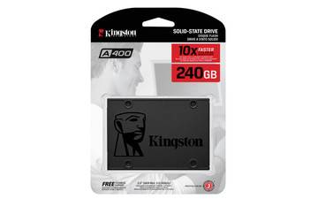 Твердотельный диск 240GB Kingston SSDNow A400, 2.5″, SATA III, [R/W — 500/350 MB/s]