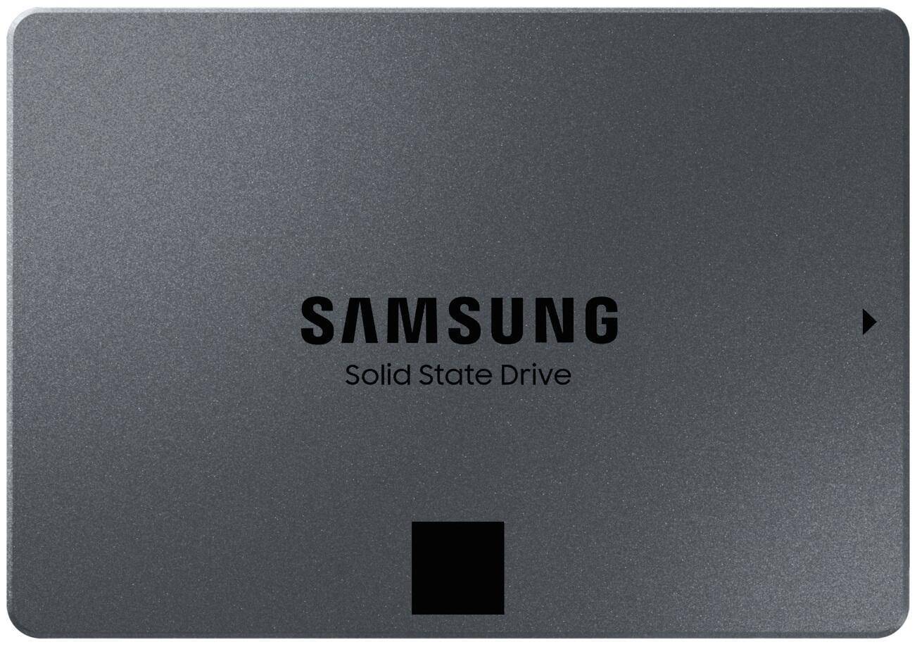 Твердотельный диск 4TB Samsung 870 QVO, V-NAND, 2.5″, SATA III, [R/W — 530/560 MB/s]