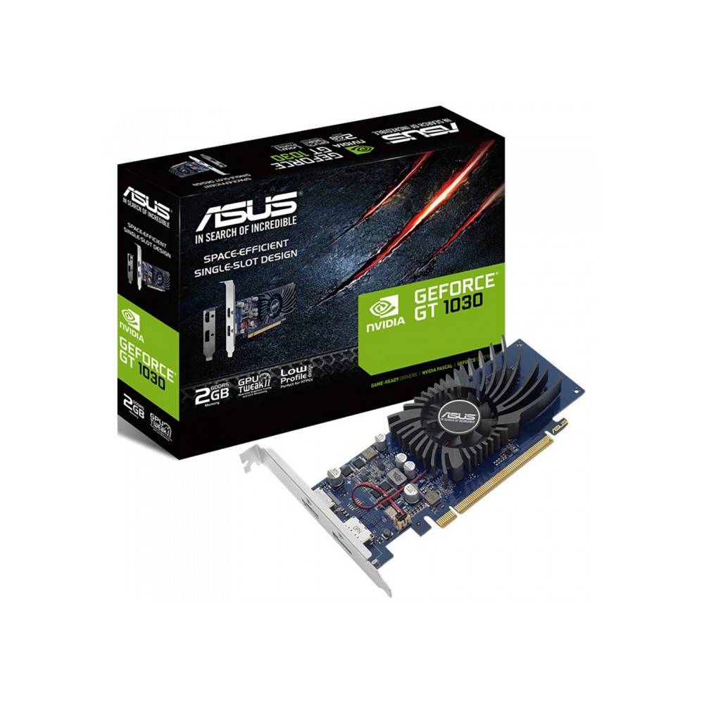 Видеокарта NVidia GeForce GT1030 ASUS 2Gb (GT1030-2G-BRK)