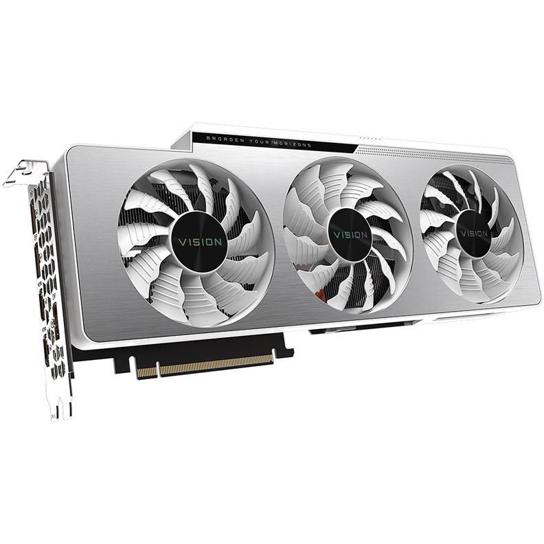 Видеокарта NVIDIA GeForce RTX3080 Gigabyte 10Gb LHR (GV-N3080VISION OC-10GD 2.0)