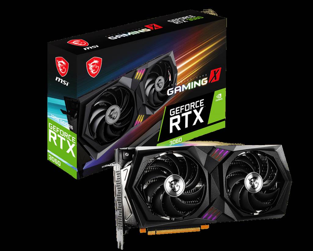 Видеокарта MSI RTX 3060 GAMING X 12G NVidia RTX 3060  RTL