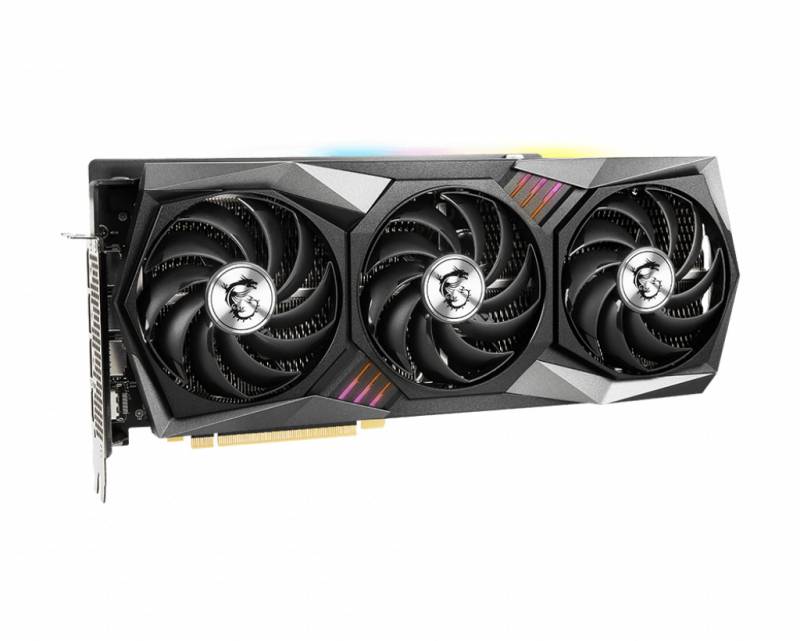 Видеокарта NVIDIA GeForce RTX3080 MSI 10Gb (RTX 3080 GAMING Z TRIO 10G LHR)