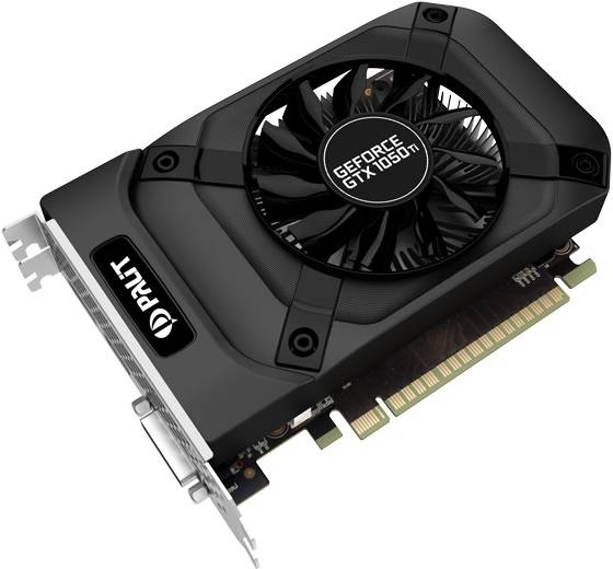 Видеокарта NVIDIA GeForce GTX1050 Ti Palit StormX 4Gb (NE5105T018G1-1070F)