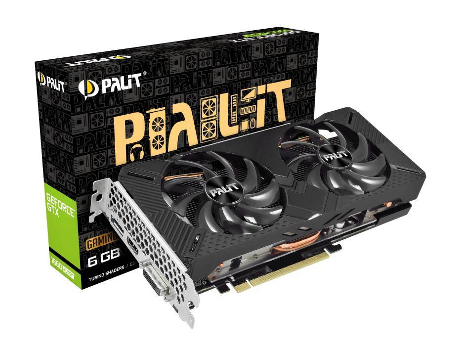 Видеокарта NVIDIA GeForce GTX1660 Super Palit GP OC 6Gb (NE6166SS18J9-1160A-1)