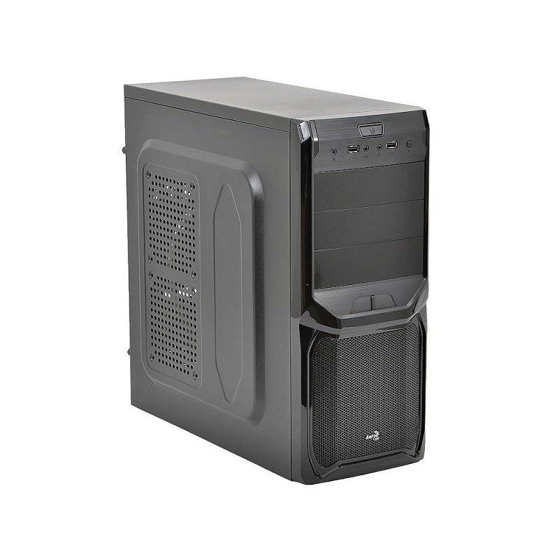 Корпус Aerocool V3X Black (2xUSB, 2xAudio, 0.5 мм, 80 мм FAN, ATX, без БП) - картинка товара Корпус Aerocool V3X Black (2xUSB, 2xAudio, 0.5 мм, 80 мм FAN, ATX, без БП) - купить с доставкой по России