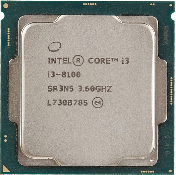 Процессор Intel Core I3 — 8100 OEM (CM8068403377308)