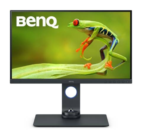 МОНИТОР 27″ BenQ SW270C Gray с поворотом экрана (IPS, 2560×1440, 5 Ms, 178°/178°, 300 Cd/m, 20M:1, +2xHDMI 2.0, +DisplayPort 1.4, +3xUSB 3.1, +miniUSB, +USB-Type C, +Card Reader (SD/MMC)