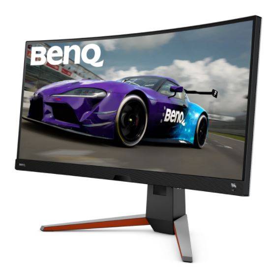 МОНИТОР 34″ BenQ EX3415R Grey (IPS, изогнутый, 3440×1440, 144Hz, 1 Ms, 178°/178°, 400 Cd/m, 20M:1, +2xHDMI 2.0, +DisplayPort 1.4, +MM, +регулировка по высоте)