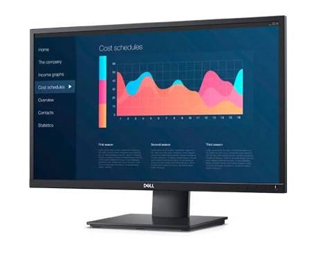 МОНИТОР 23.8″ DELL E2420HS Black (IPS, 1920×1080, 5 Ms, 178°/178°, 250 Cd/m, 1000:1, +HDMI 1.4, +MM, +регулировка по высоте)