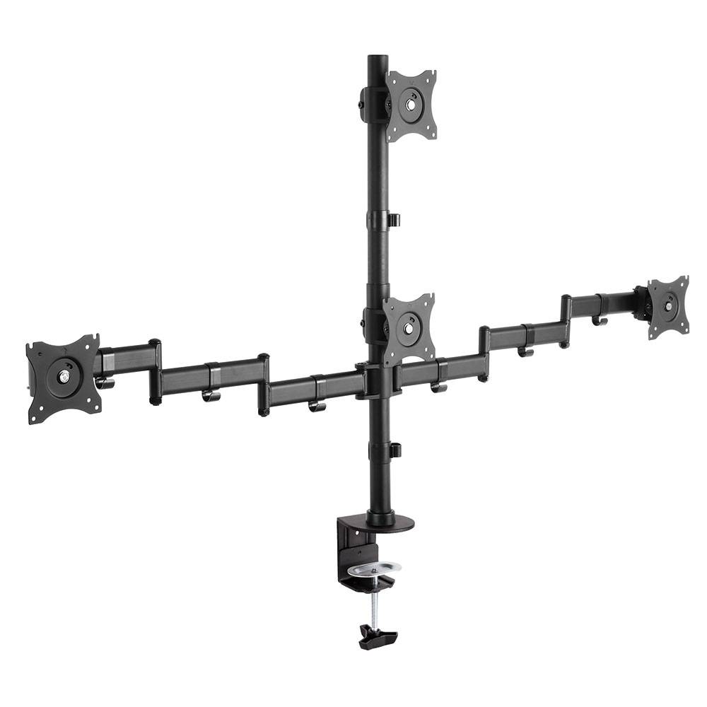 Кронштейн Arm Media LCD-T16 черный для 4-х мониторов LCD 15″-32″