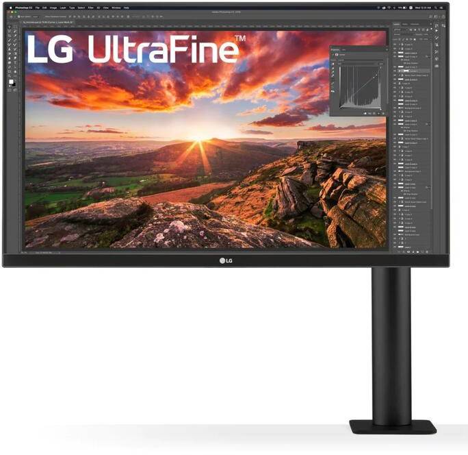 МОНИТОР 27″ LG 27UN880-B Black (IPS, LED, Wide, 3840×2160, 60Hz, 5ms, 178°/178°, 350 Cd/m, 1000:1, +DP, +2хHDMI, +MM, +4xUSB,+Pivot)