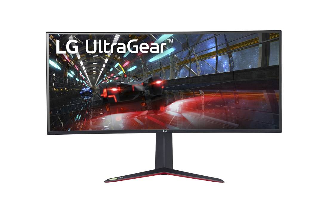 МОНИТОР 37.5″ LG Gaming 38GN950-B Black Сurved (IPS, LED, Wide, 3840×1600, 160Hz, 1ms, 178°/178°, 750 Cd/m, 1000:1, +DP, +2хHDMI, +MM, USB 3.0?1, USB 3.0?2, )