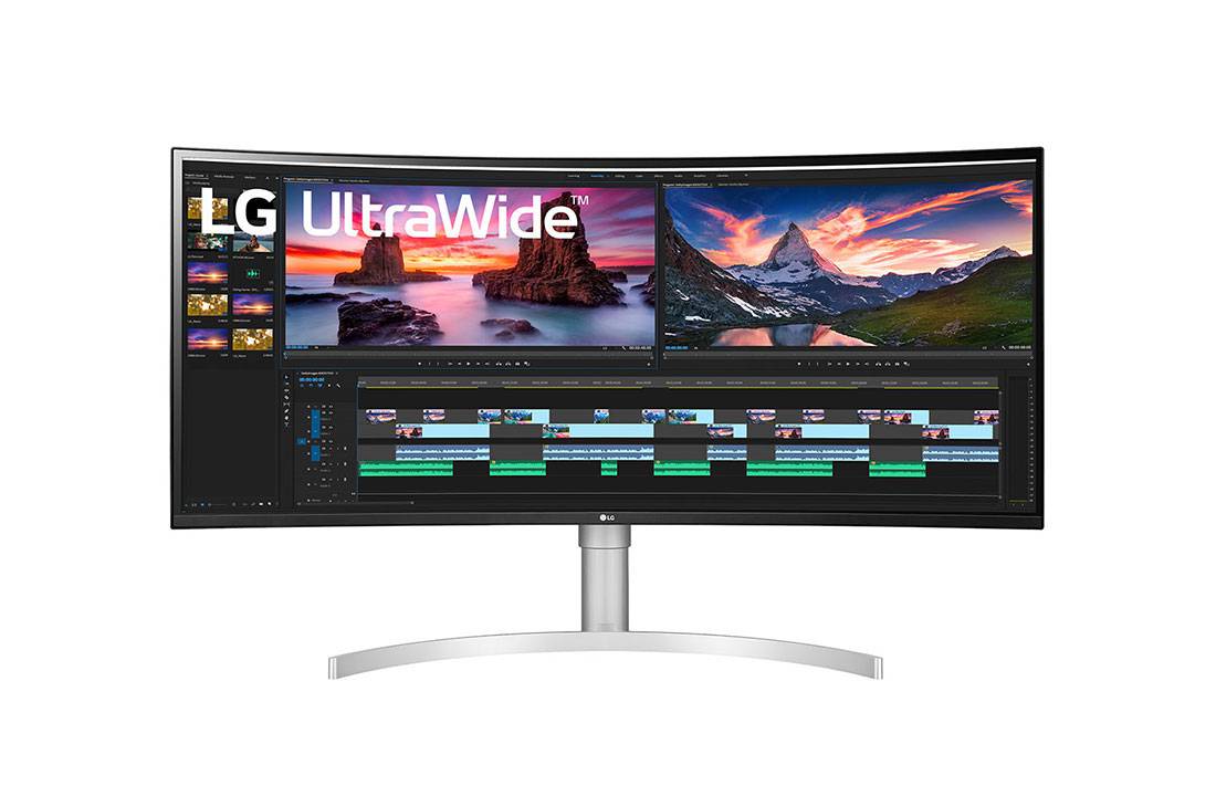 МОНИТОР 38" LG 38WN95C-W White Сurved (IPS, LED, Wide, 3840x2160, 144Hz, 1ms, 178°/178°, 450 cd/m, 1000:1, +DP, +2хHDMI, +MM, +2xUSB, ) - картинка товара МОНИТОР 38" LG 38WN95C-W White Сurved (IPS, LED, Wide, 3840x2160, 144Hz, 1ms, 178°/178°, 450 cd/m, 1000:1, +DP, +2хHDMI, +MM, +2xUSB, ) - купить с доставкой по России
