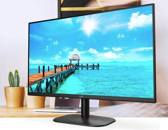 МОНИТОР 21.5″ AOC 22B2DA Black (VA, 1920×1080, 75Hz, 4 Ms, 178°/178°, 250 Cd/m, 20M:1(3000:1), +DVI, +HDMI, +MM)