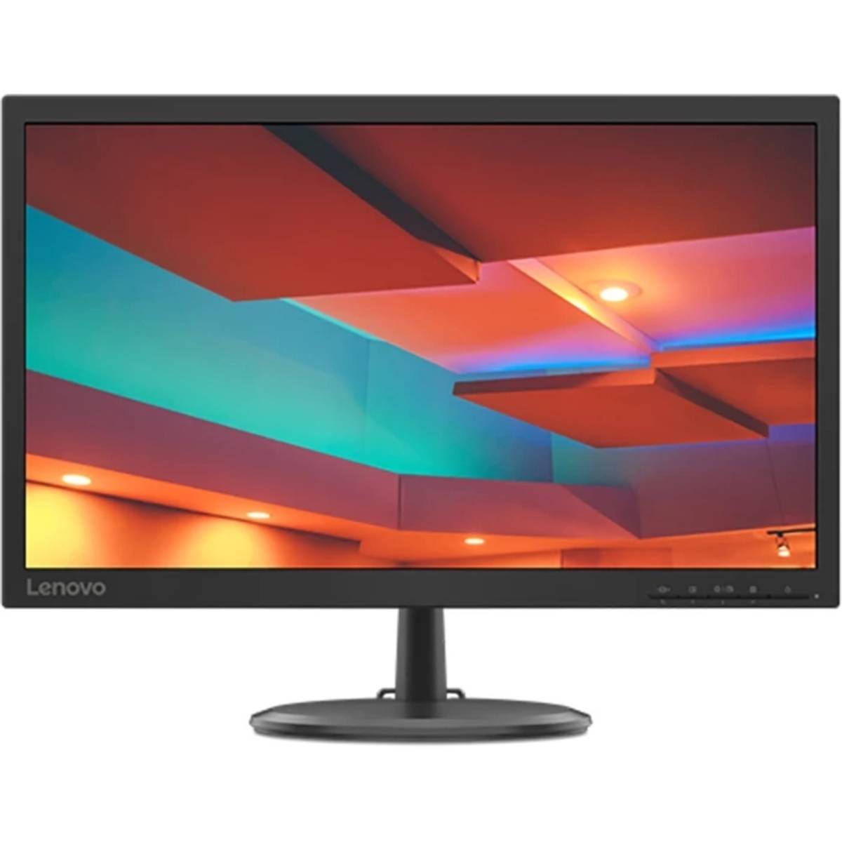 МОНИТОР 21.5″ Lenovo ThinkVision C22-20 Black (TN, 1920×1080, 5 Ms, 90°/65°, 200 Cd/m, 3M:1, VGA+HDMI) (62A7KAT1EU)