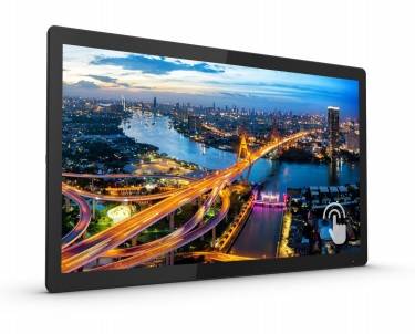 МОНИТОР 21.5″ PHILIPS 222B1TFL/00 Black (IPS, Multi-Touch, 1920×1080, 75Hz, 4 Ms, 178°/178°, 400 Cd/m, 50M:1, +DVI, +HDMI 1.4, +DisplayPort 1.2, +3xUSB 3.2, +microUSB)