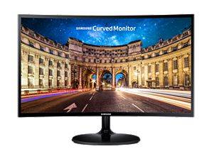 МОНИТОР 23.5″ Samsung C24F390FHI Glossy-Black (VA, LED, Curved, 1920×1080, 4 Ms (GTG), 178°/178°, 250 Cd/m, 3000:1, +HDMI)