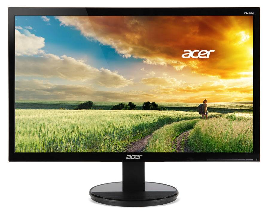 МОНИТОР 23.6″ Acer K242HQLbid Black (VA, 1920×1080, 5 Ms, 178°/178°, 250 Cd/m, 100M:1, +DVI, +HDMI)