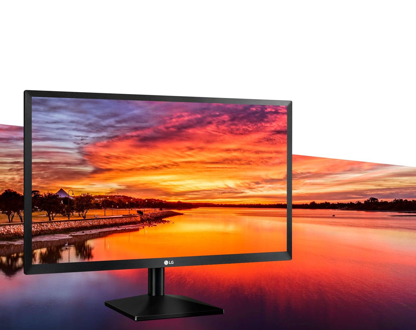 МОНИТОР 23.8″ LG 24EA430V-B Black (IPS, 1920×1080, 5 Ms, 178°/178°, 250 Cd/m, 1000:1, +DVI, +HDMI)