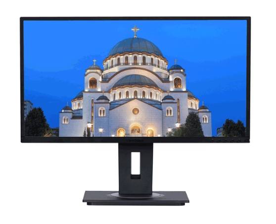 МОНИТОР 23.8″ Viewsonic VG2448 Black с поворотом экрана (IPS, LED, 1920×1080, 5 Ms, 178°/178°, 250 Cd/m, 50M:1, +HDMI, +DisplayPort, +4xUSB, +MM)