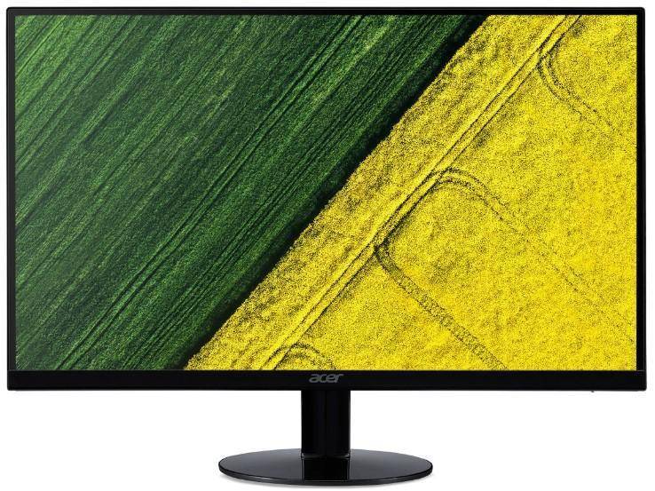 МОНИТОР 27″ Acer SA270Abi Black (IPS, LED, Wide, 1920×1080, 4ms, 178°/178°, 250 Cd/m, 100,000,000:1, +НDMI, )